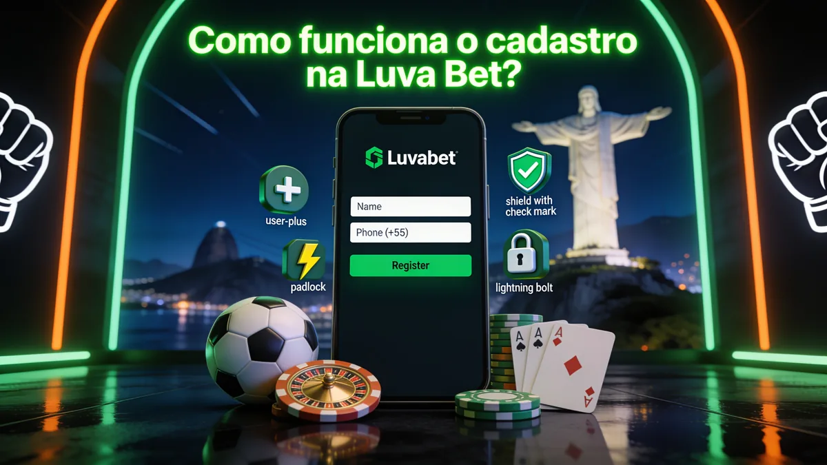 luvabet no Brasil — Como funciona o cadastro na Luva Bet?